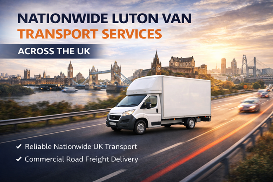 Luton Van Transport UK – Nationwide Luton Van Services Across the UK