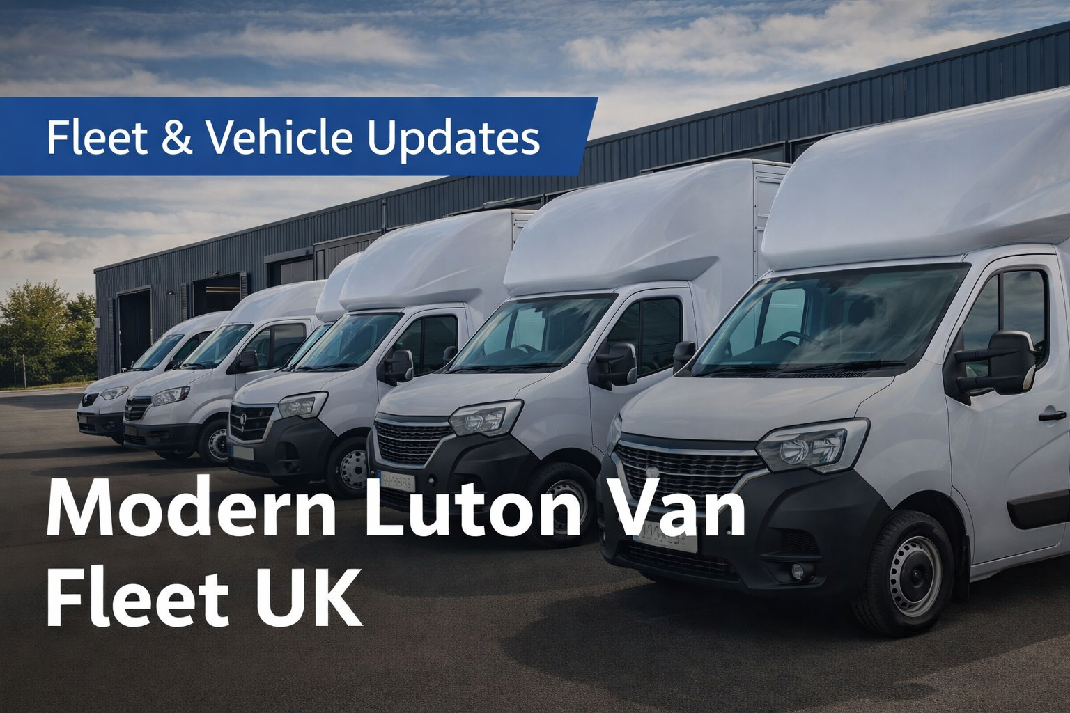 Modern Luton Van Fleet UK – Fleet & Vehicle Updates Nationwide